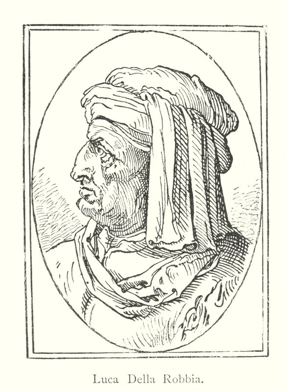 Luca Della Robbia (gravyr) av Italian School