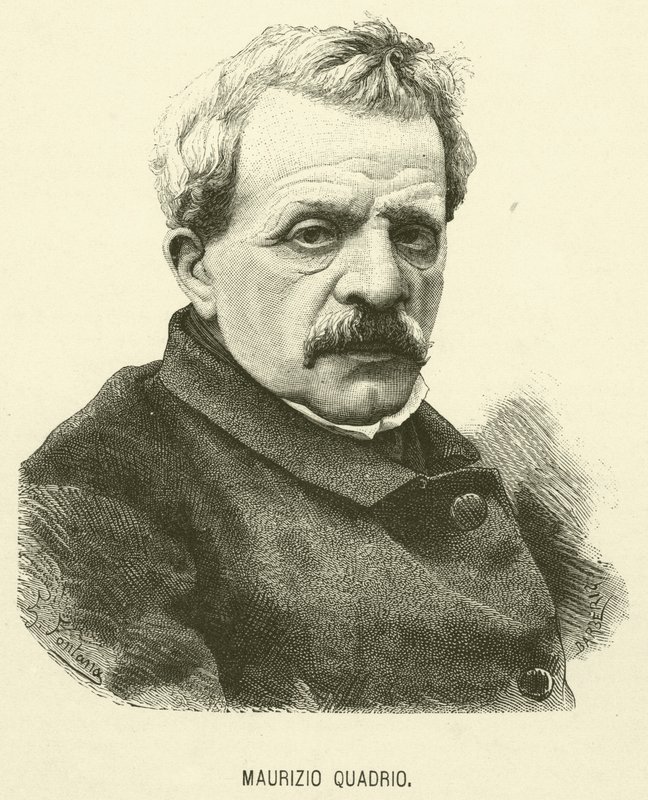 Maurizio Quadrio (gravyr) av Italian School