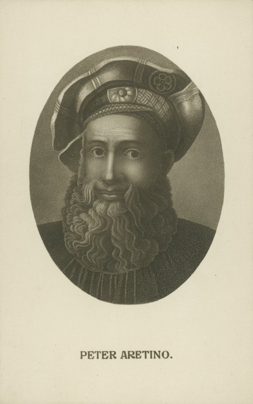 Pietro Aretino av Italian School