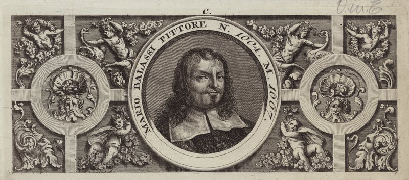Porträtt av Mario Balassi av Italian School