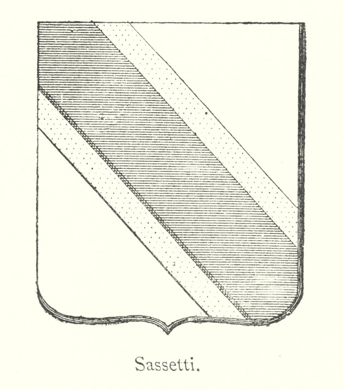 Sassetti (gravyr) av Italian School