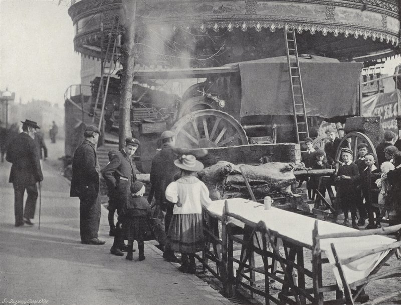 Stratford-on-Avon Mop, en oxstek av J. Benjamin Stone