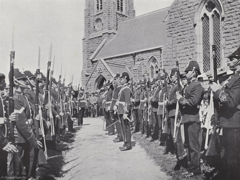 Tynwald Day, hälsar guvernören av J. Benjamin Stone
