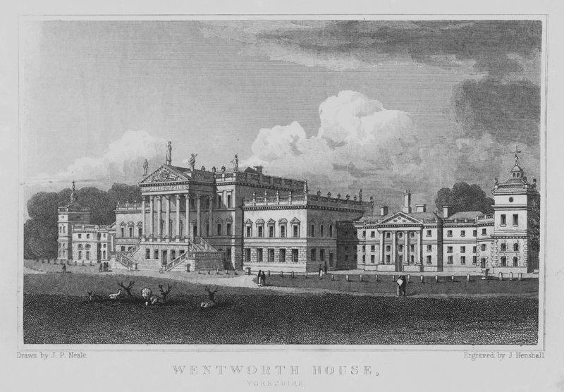 Wentworth House, Yorkshire av John Preston Neale