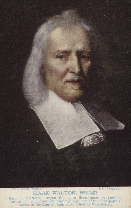 Izaak Walton (1593-1683), engelsk författare av Jacob Huysmans
