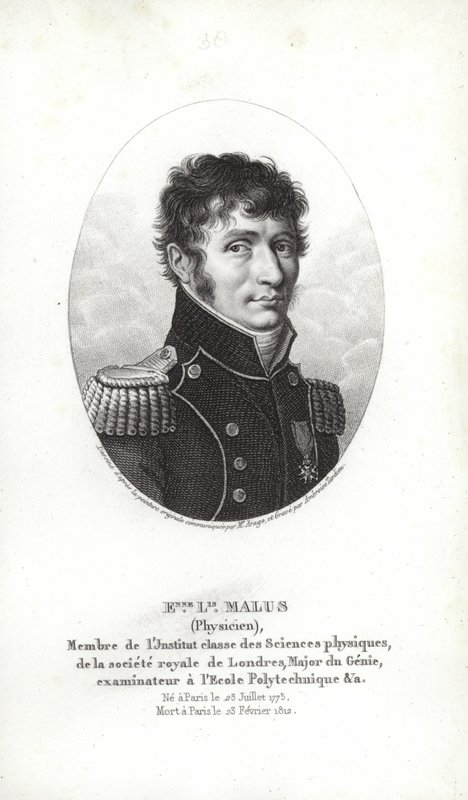 Etienne-Louis Malus av Jacques Etienne Victor Arago