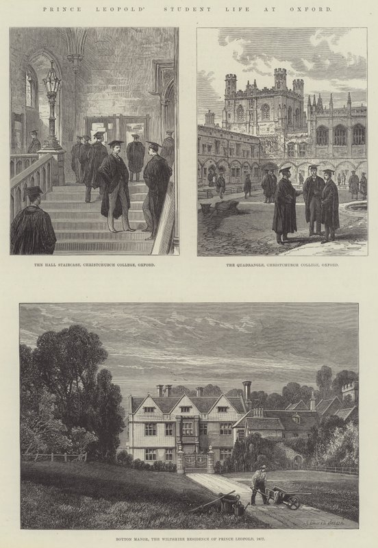 Prins Leopolds studentliv i Oxford av James Burrell Smith