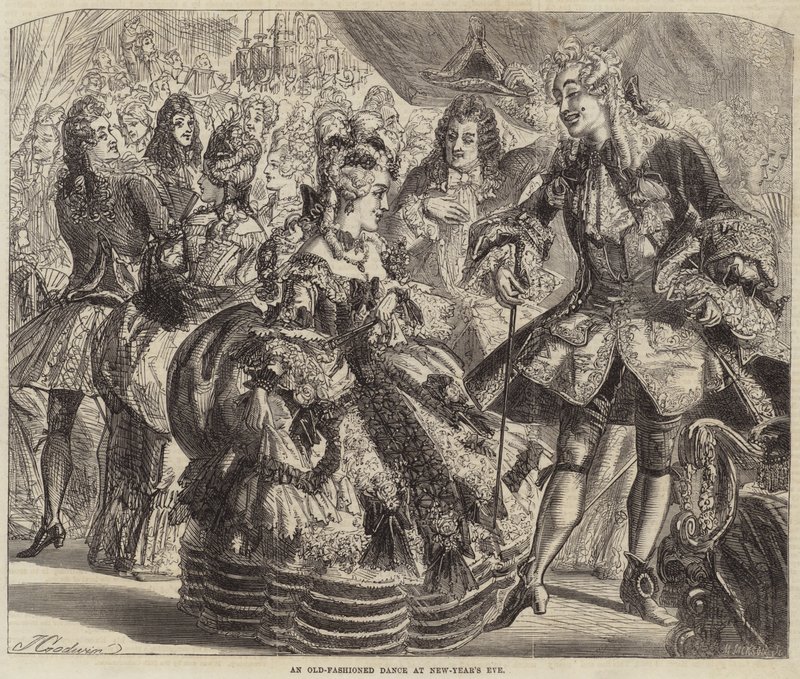 En gammaldags dans på nyårsafton av James Godwin