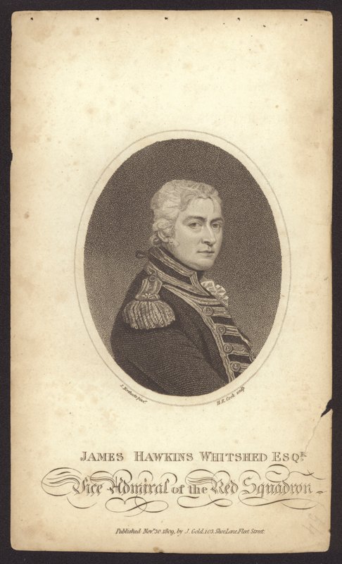 James Hawkins-Whitshed, brittisk amiral (gravyr) av James (after) Northcote
