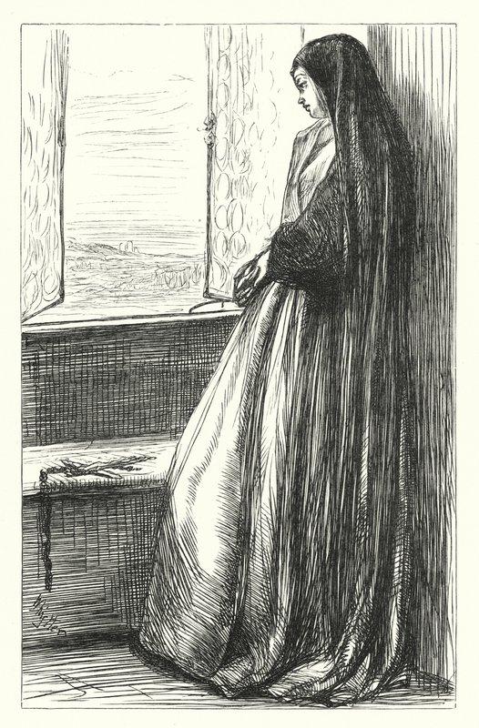 Daggfall (gravyr) av James Abbott McNeill (after) Whistler