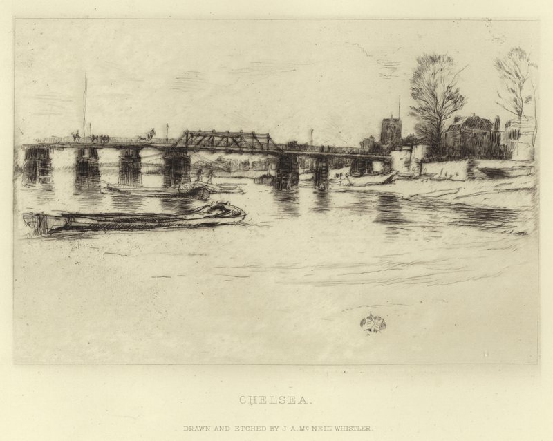 Chelsea av James Abbott McNeill Whistler