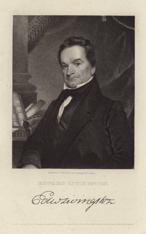Edward Livingston av James Barton Longacre