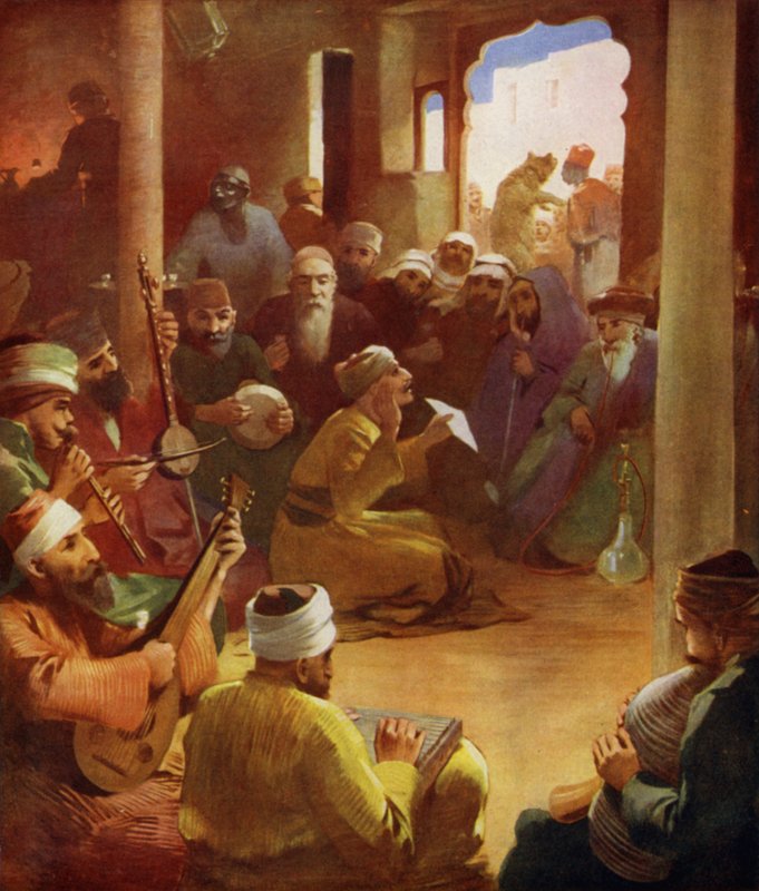 Det orientaliska caféet av James Clark