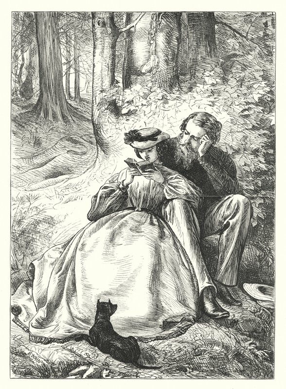 Summer Idleness (gravyr) av James Dawson Watson