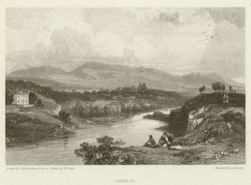 Genève av James Duffield Harding