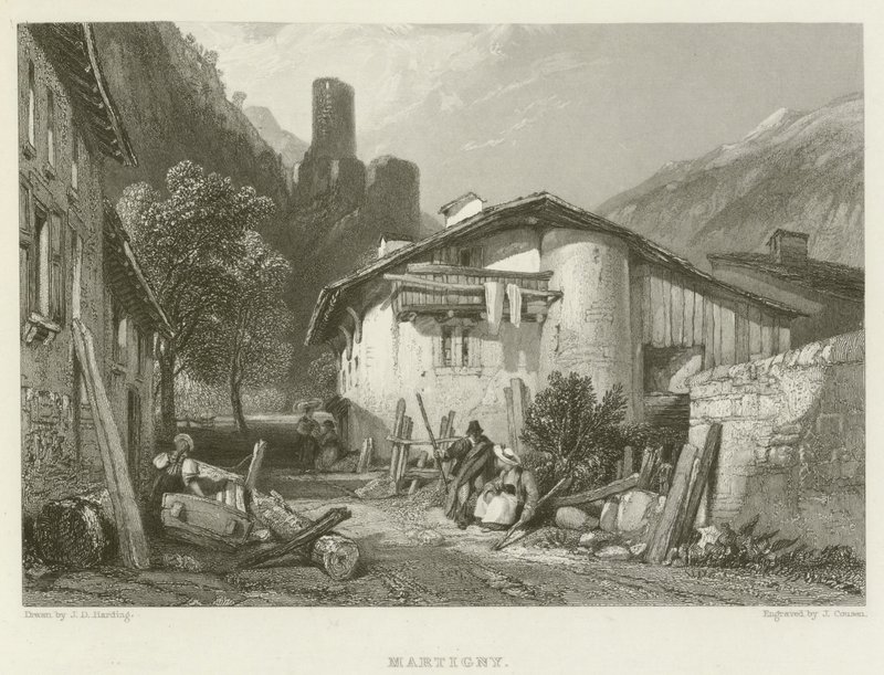 Martigny av James Duffield Harding