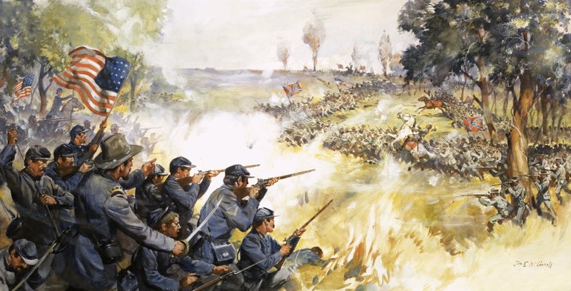 Amerikanska inbördeskriget av James Edwin McConnell