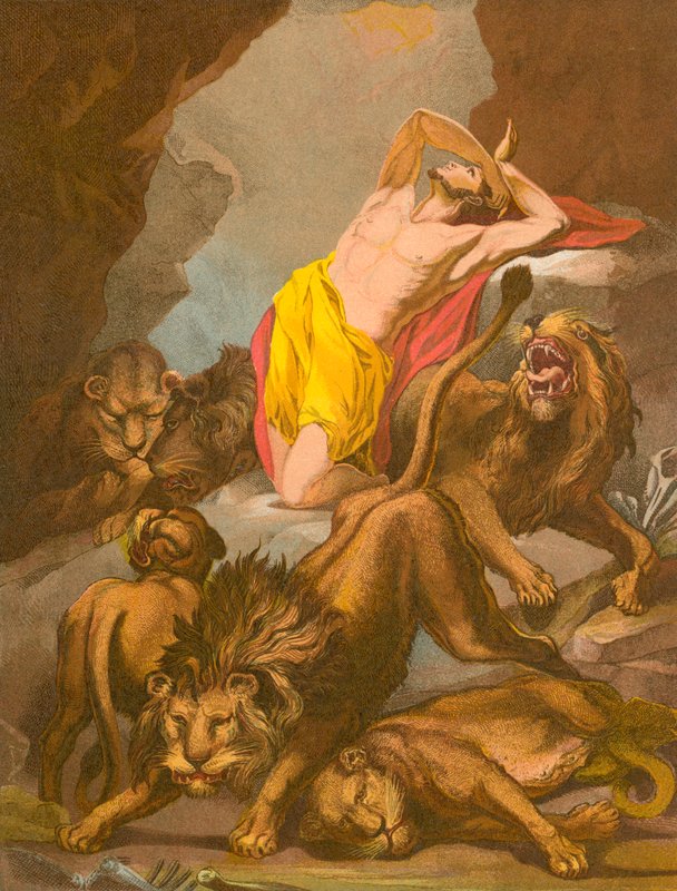 Daniel i lejonets håla av James Northcote