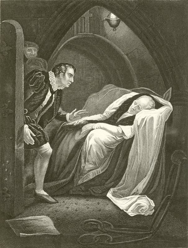 Mortimers död av James Northcote
