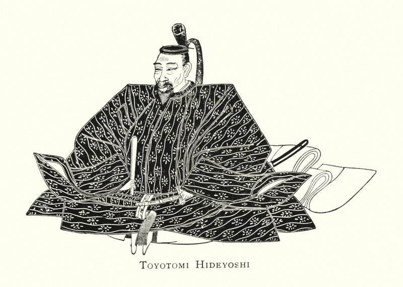 Toyotomi Hideyoshi av Japanese School