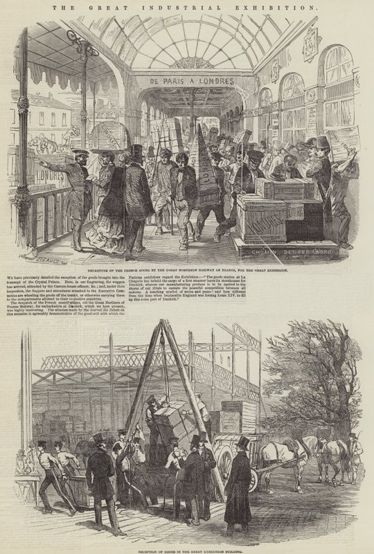 Den stora industriutställningen av Jean Adolphe Beauce