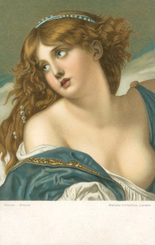 Sorg av Jean Baptiste after Greuze