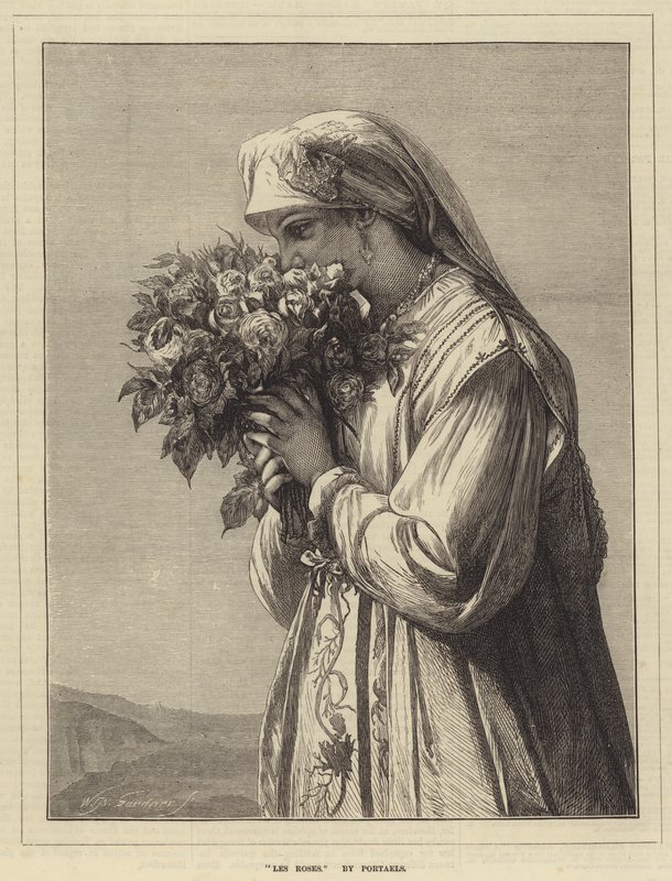 Rosorna av Jean Francois Portaels