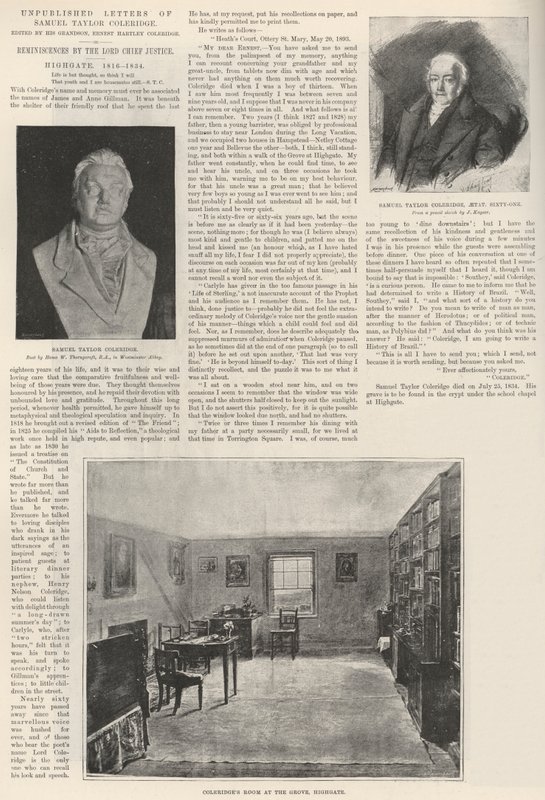 Samuel Taylor Coleridge av Jean Paul Kayser