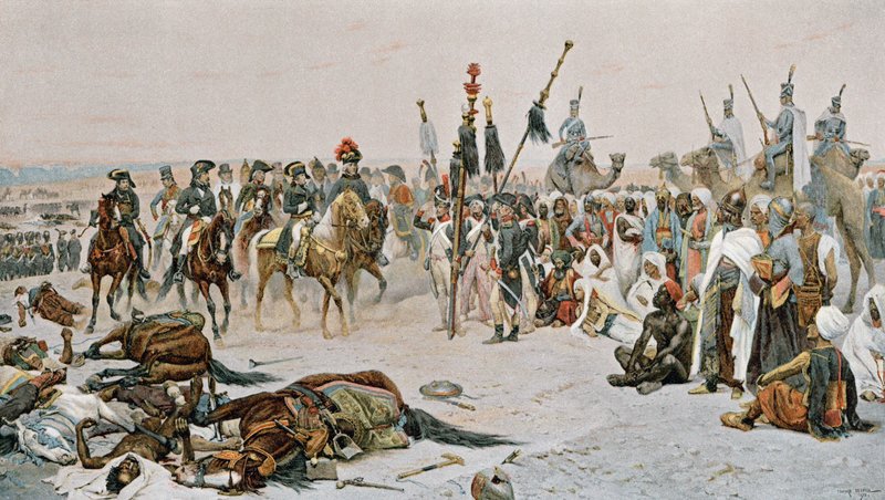 Bonaparte i Egypten av Jean Baptiste Edouard Detaille
