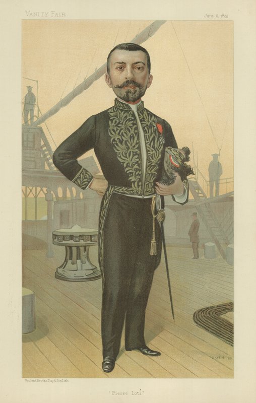 Julien Viaud (Pierre Loti) av Jean Baptiste Guth