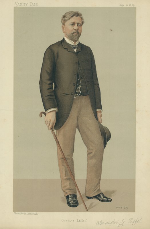 Herr Alexandre Gustave Eiffel av Jean Baptiste Guth