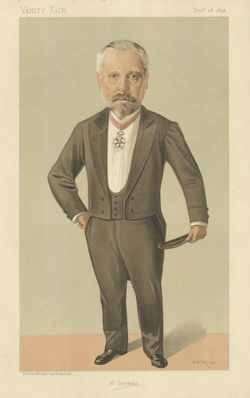 Pierre Louis Albert Decrais av Jean Baptiste Guth