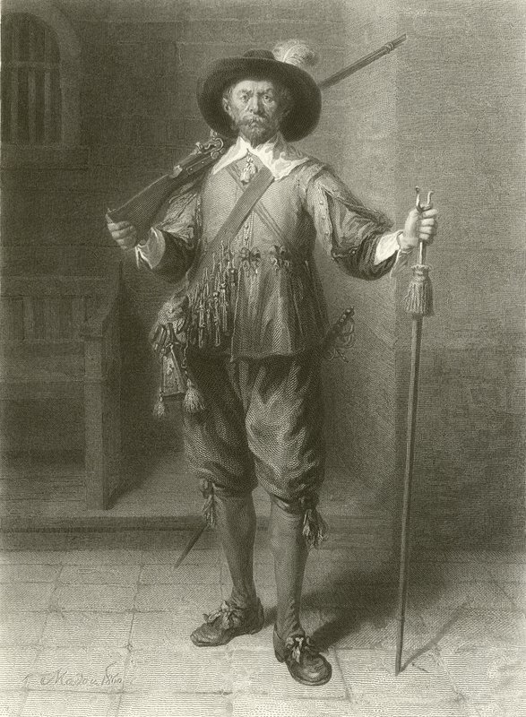 Arquebusier av Jean Baptiste Madou