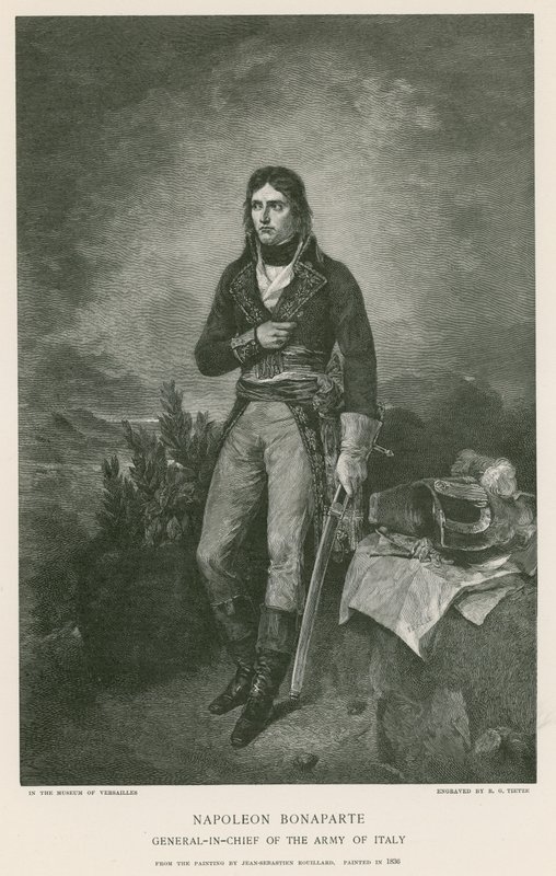 Napoleon Bonaparte av Jean Sebastien Rouillard