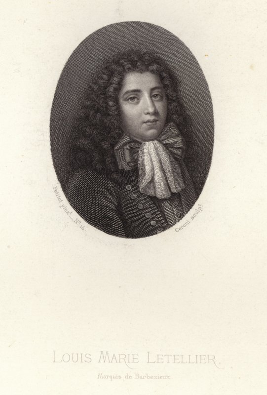 Louis-Marie Letellier av Jean the Elder Petitot