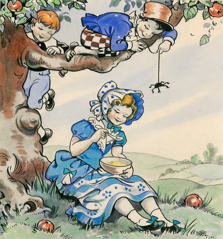 Lilla fröken Muffet av Jesus Blasco