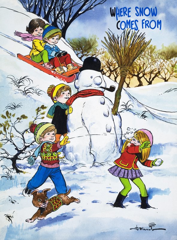 Varifrån kommer snön av Jesus Blasco