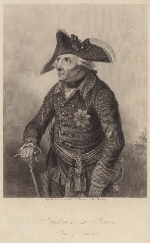Kung Fredrik II av Preussen av Johann Heinrich Ramberg