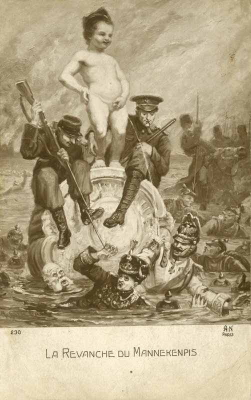Manneken Pis hämnd av Johann Heinrich Wedekind