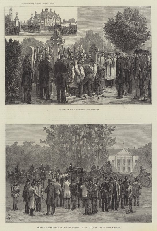 Morden i Phoenix Park av Johann Nepomuk Schonberg