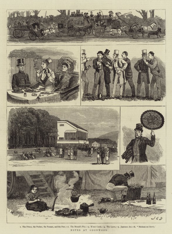 Anteckningar på Goodwood av John Charles Dollman