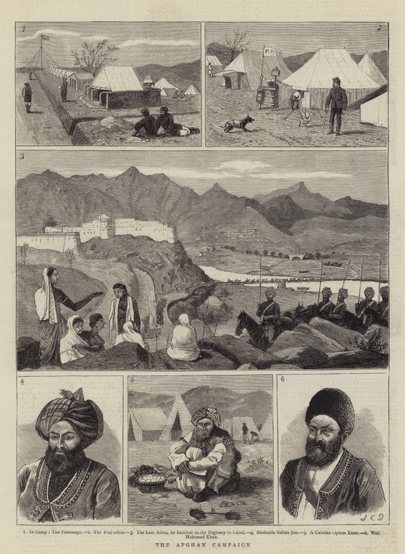 Den afghanska kampanjen av John Charles Dollman