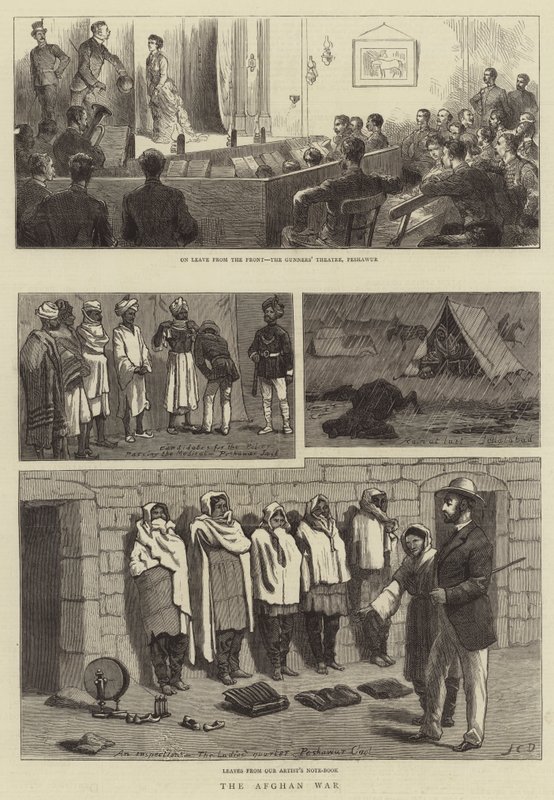 Det afghanska kriget av John Charles Dollman