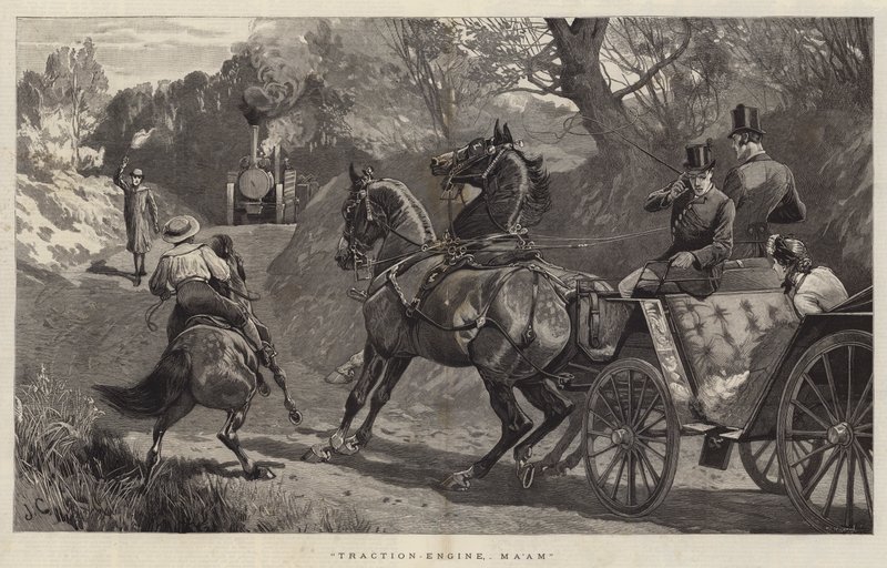 Traction-Engine, frun av John Charlton