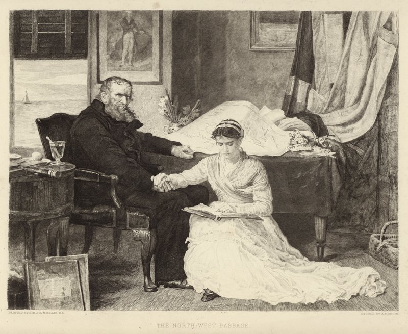 Nordvästpassagen av John Everett Millais