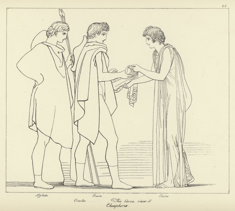 Orestes av John Flaxman