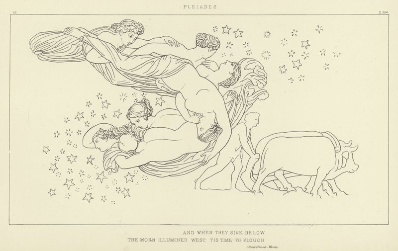 Plejader av John Flaxman