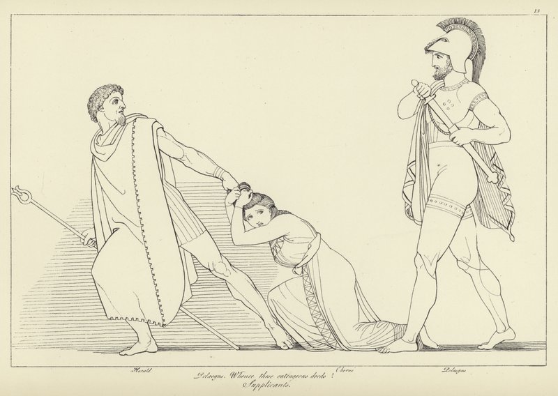 Supplikanterna av John Flaxman