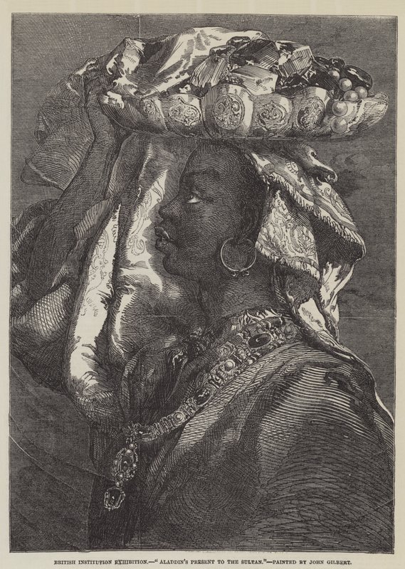 Aladdins present till sultanen av John Gilbert