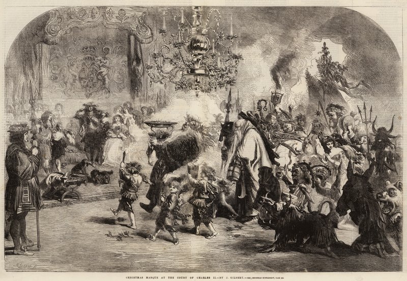 Julemaske ved Charles II